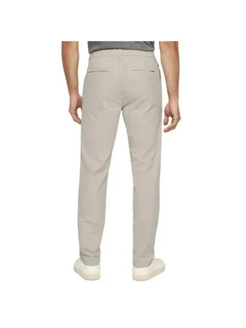 Banana Republic Men's 36X32 Khaki Tech Pants Elastic Waist  i1809